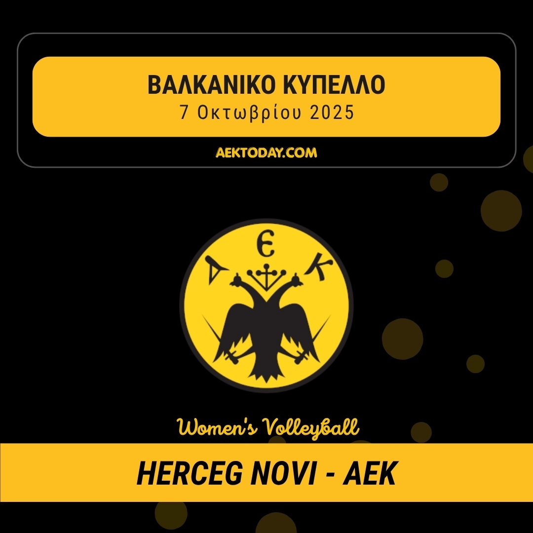 Herceg Novi - ΑΕΚ 2025
