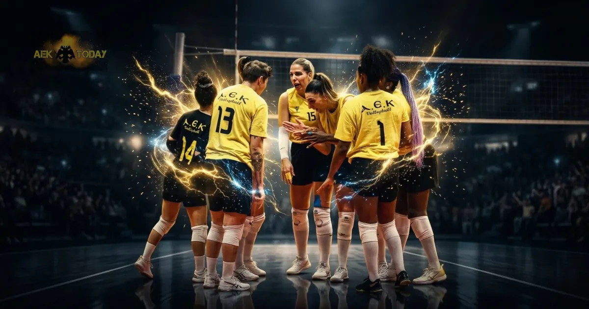 2026 ΑΕΚ - ΖΑΟΝ Φιλικό Volley Γυναικών