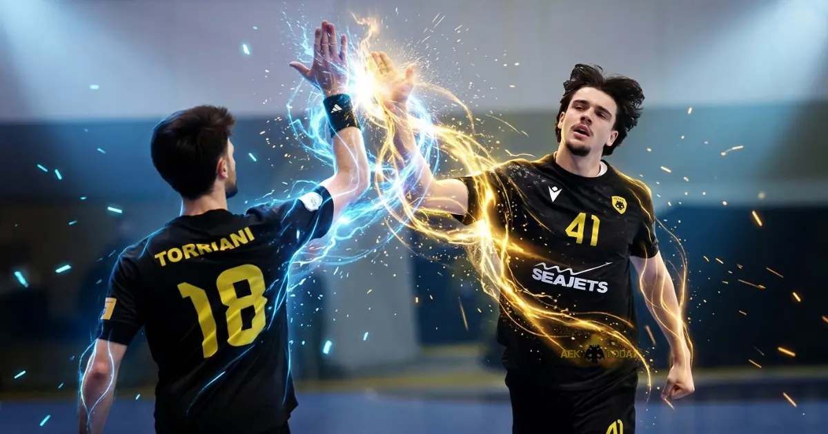 ΑΕΚ - ΠΑΟΚ Handball