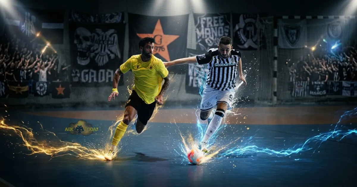 ΠΑΟΚ - ΑΕΚ 2026 Futsal