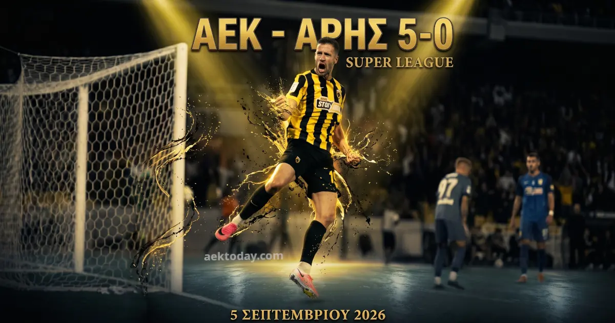 ΑΕΚ - Άρης 2026
